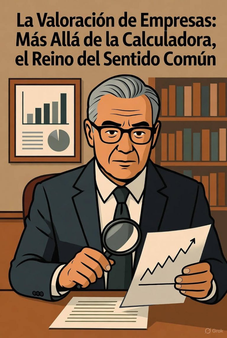Lee más sobre el artículo La Valoración de Empresas: Más Allá de la Calculadora, el Reino del Sentido Común