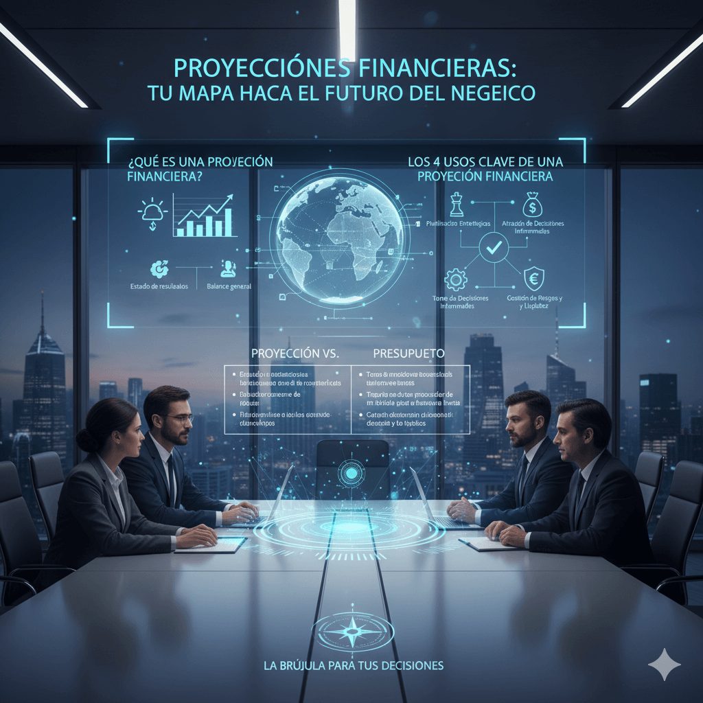Lee más sobre el artículo Proyecciones Financieras: Tu Mapa Hacia el Futuro del Negocio