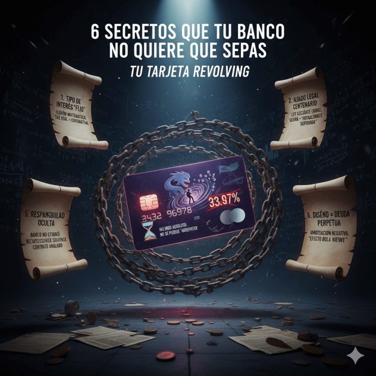 Lee más sobre el artículo 6 Secretos que tu Banco No Quiere que Sepas sobre tu Tarjeta Revolving