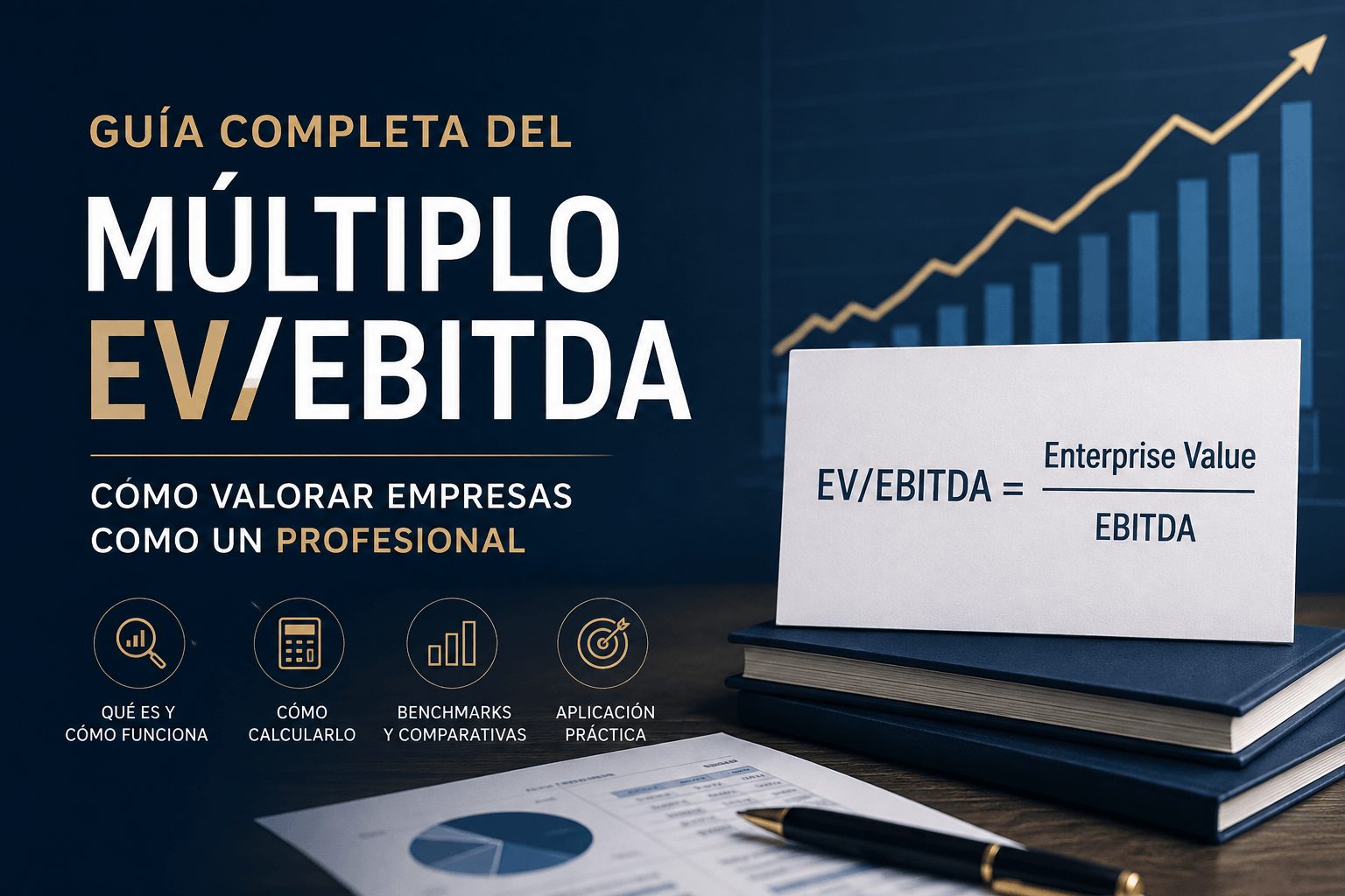 En este momento estás viendo Guía Completa del Múltiplo EV/EBITDA: Cómo Valorar Empresas como un Profesional